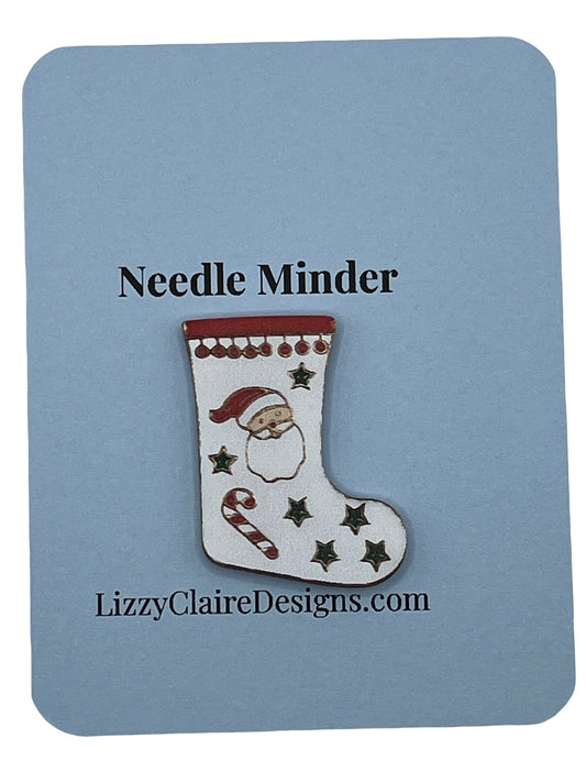 Santa Stocking Needle Minder - Magnet Type