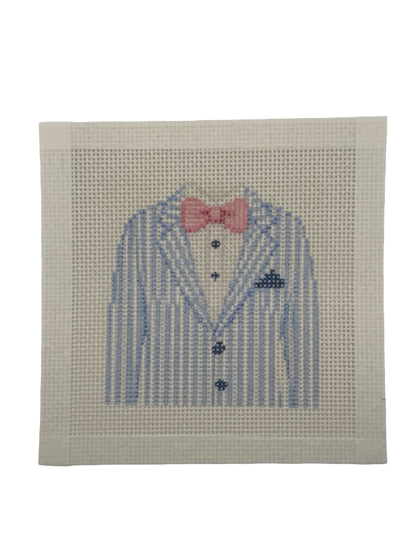 Seersucker Jacket - 13 mesh - 7 x 7 - Needlepoint Canvas