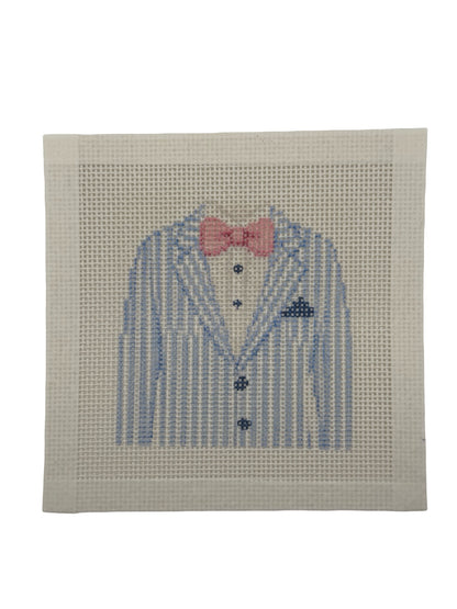 Seersucker Jacket - 13 mesh - 7 x 7 - Needlepoint Canvas