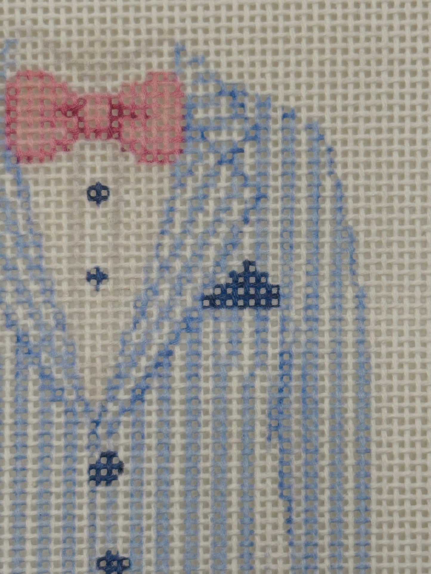 Seersucker Jacket - 13 mesh - 7 x 7 - Needlepoint Canvas
