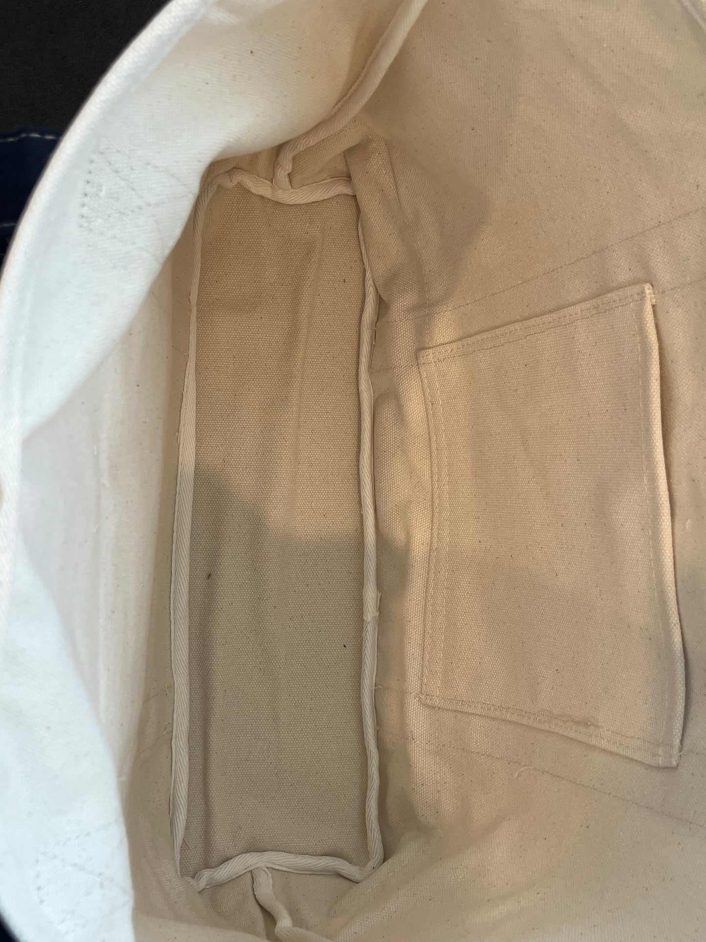 Self Finishing Canvas Tote Bag