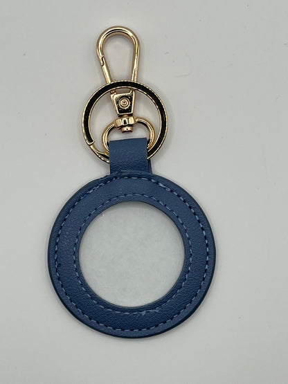 Pu Leather Needlepoint Self Finishing Key Fob