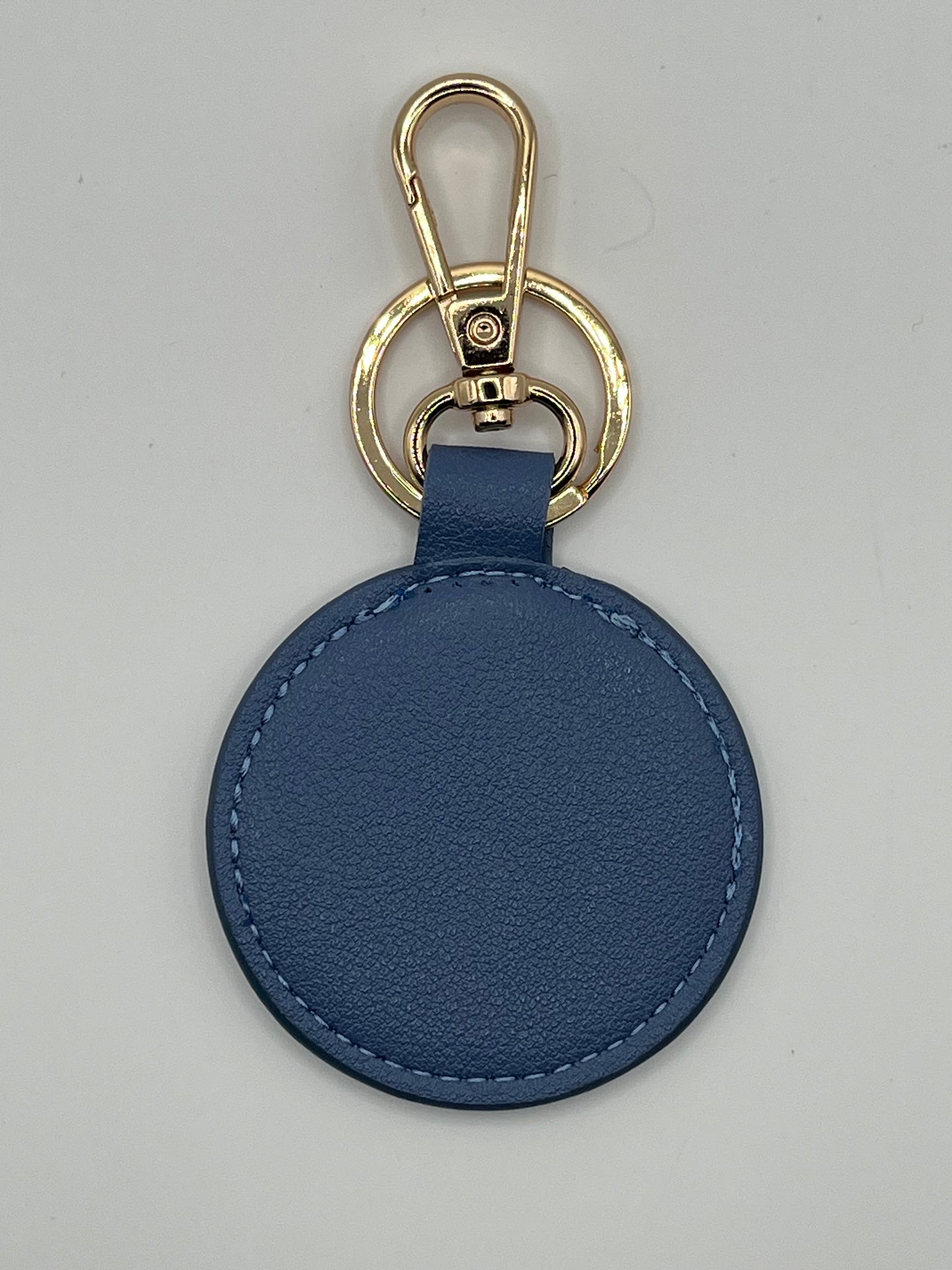 Pu Leather Needlepoint Self Finishing Key Fob