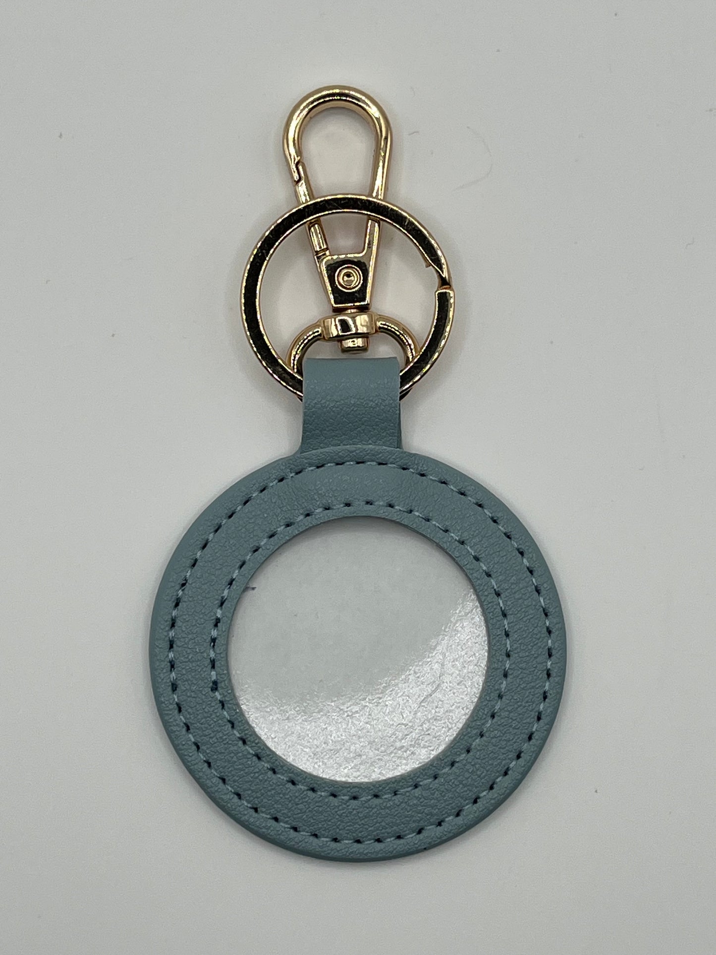 Pu Leather Needlepoint Self Finishing Key Fob