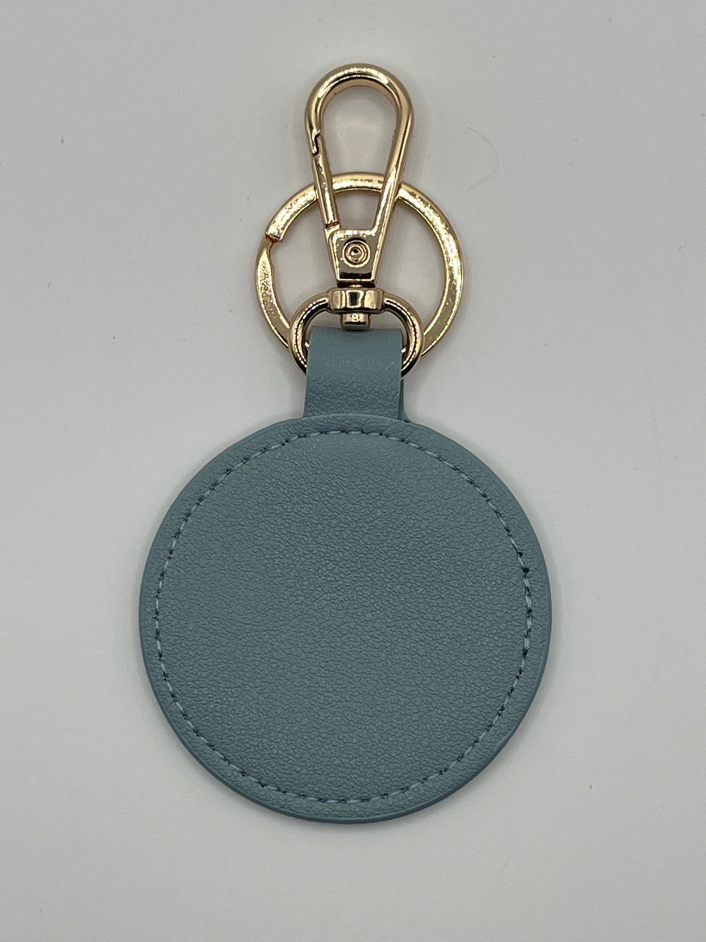Pu Leather Needlepoint Self Finishing Key Fob