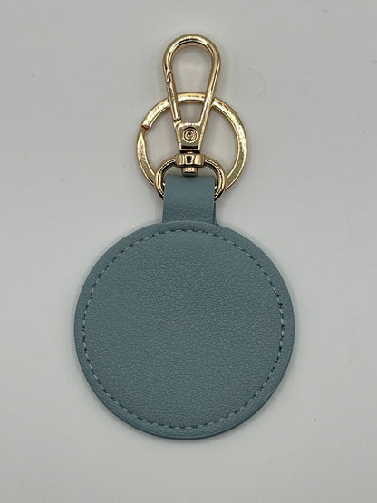Pu Leather Needlepoint Self Finishing Key Fob