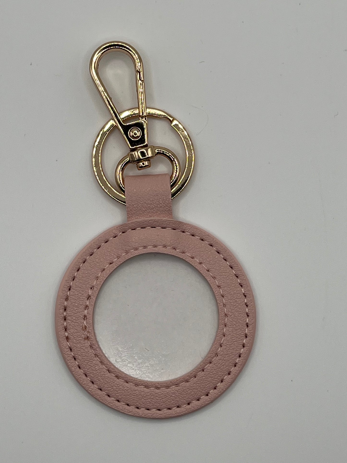 Pu Leather Needlepoint Self Finishing Key Fob