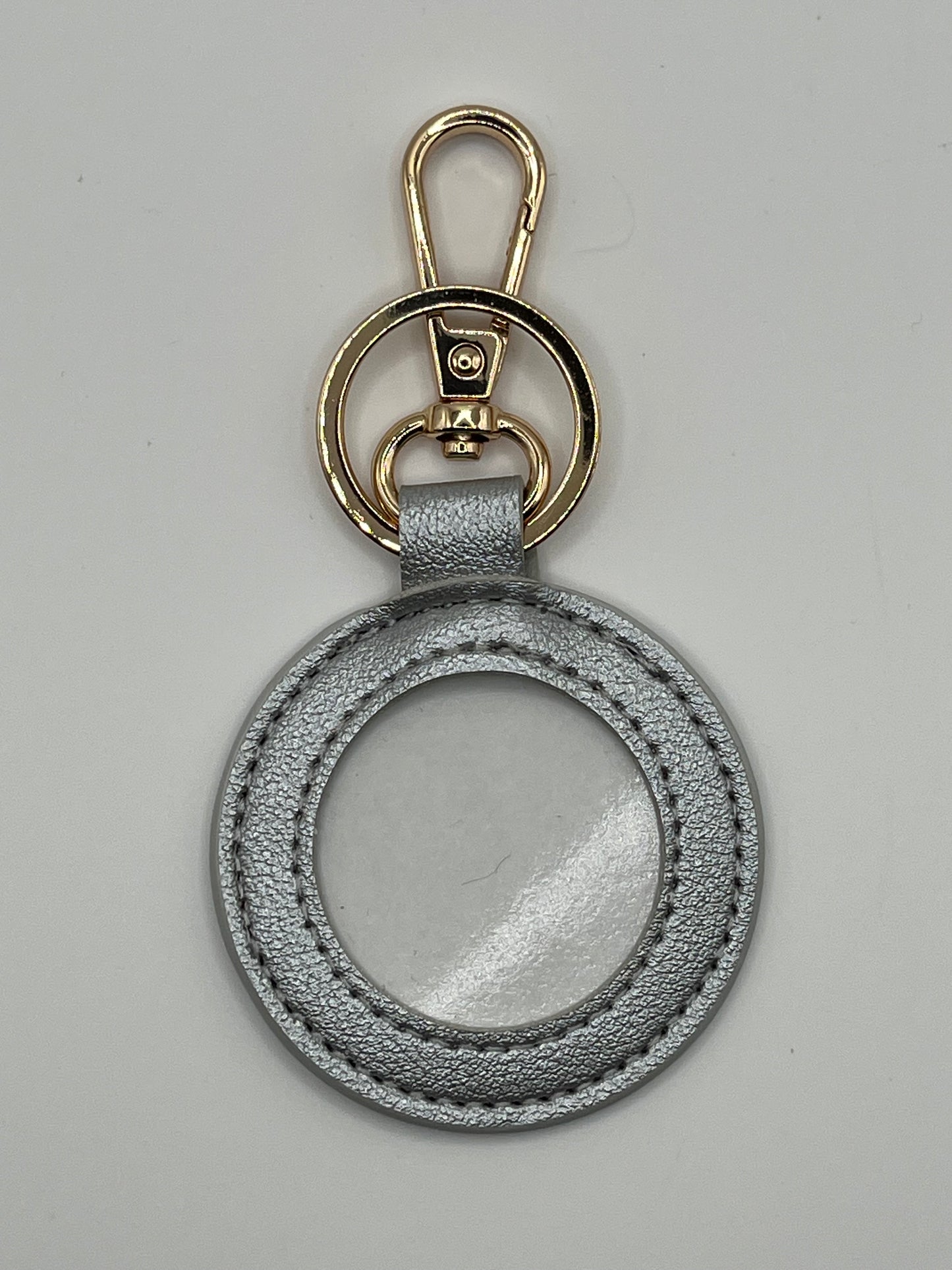 Pu Leather Needlepoint Self Finishing Key Fob