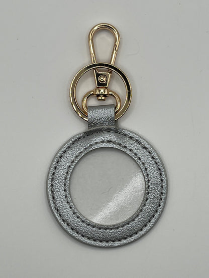 Pu Leather Needlepoint Self Finishing Key Fob