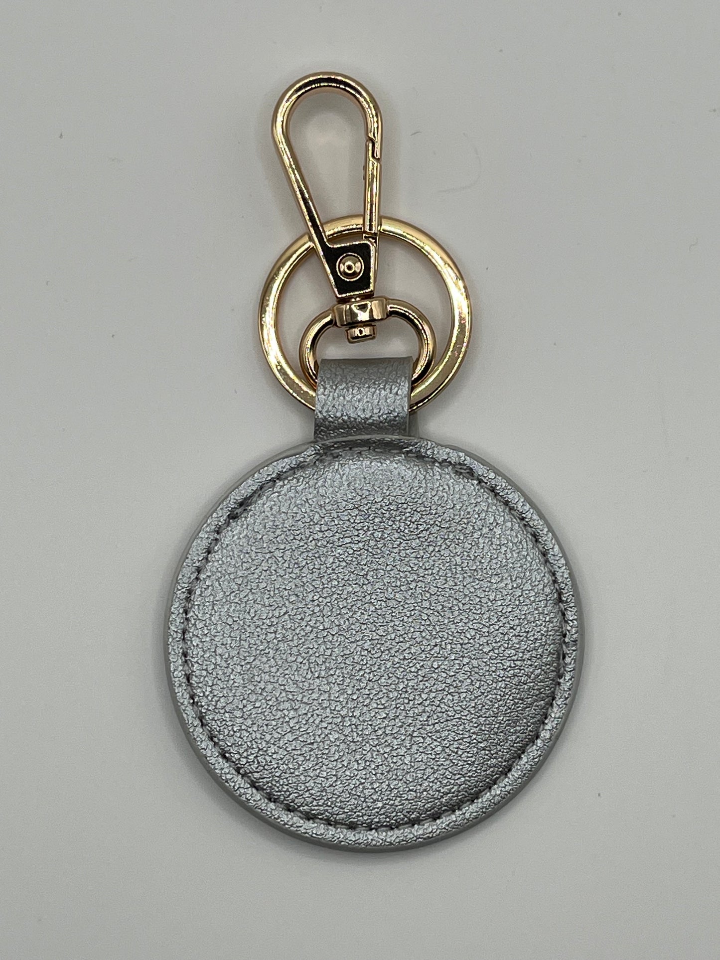 Pu Leather Needlepoint Self Finishing Key Fob