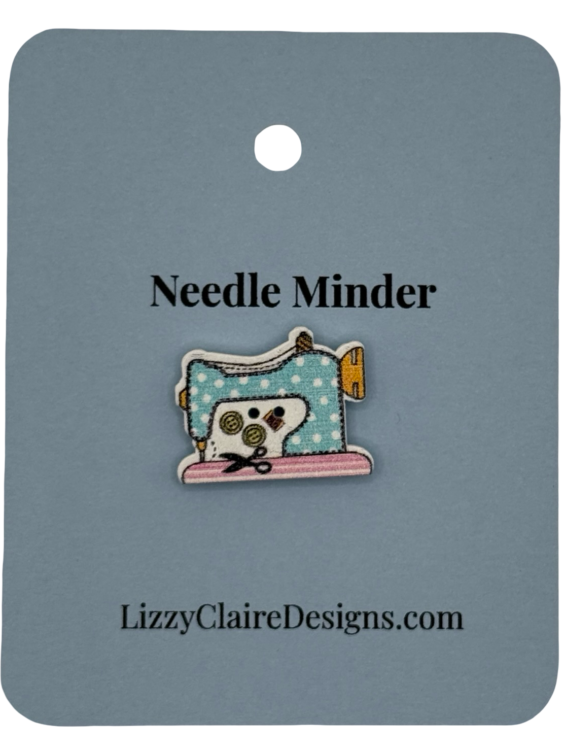 Sewing Machine Needle Minder (Pink Base)
