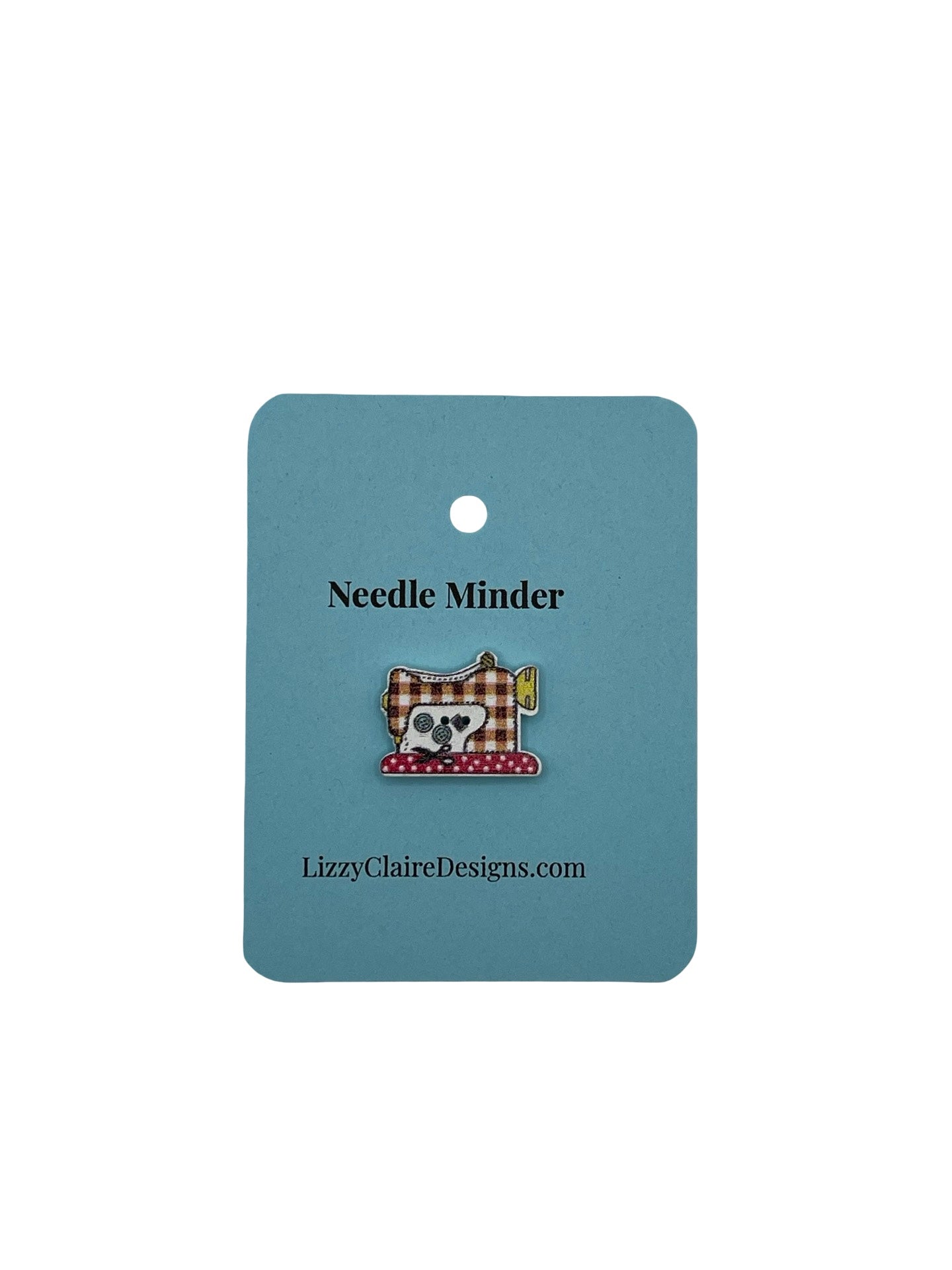Sewing Machine Needle Minder (Red Base)