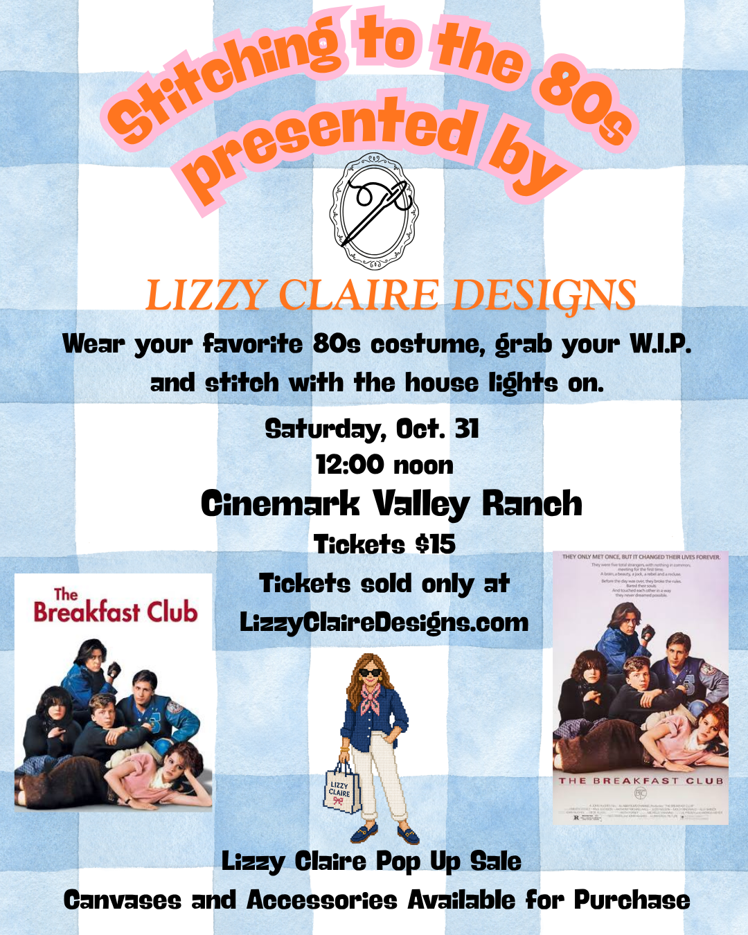 Stitching to the '80s Movie Event