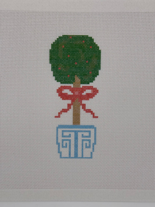Topiary Needlepoint Canvas