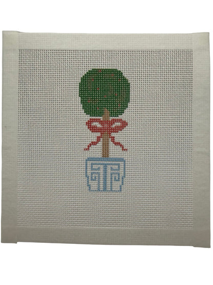 Topiary - 18 mesh - 6 x 6 - Needlepoint Canvas