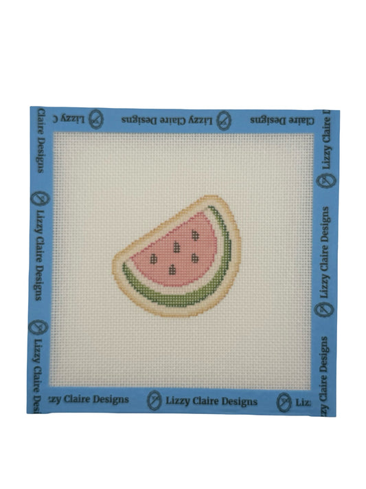 Watermellon - The Royal Icing Collection - 18 mesh - 6 x 6 - Needlepoint Canvas