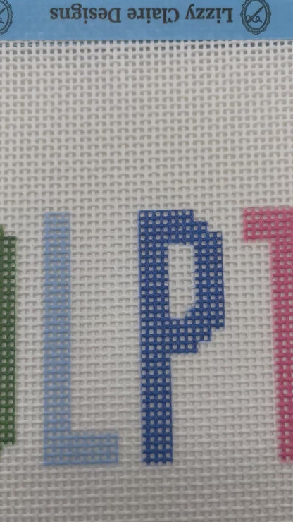 NDLPT - 13 mesh - 9 x 7 - Needlepoint Canvas