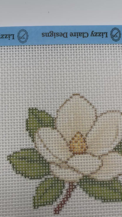 Southern Garden Flower Collection - 13 mesh – Set of 4 Needlepoint Canvases