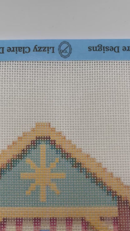 Christmas Nativity Set - Manger - 18 mesh - 8 x 8 - Needlepoint Canvas