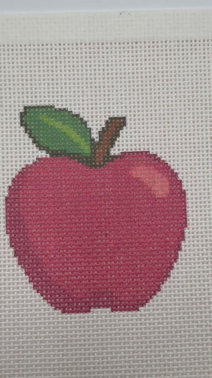 Apple - 13 mesh - 7 x 7 - Needlepoint Canvas