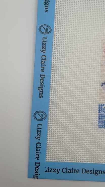 Cruise - Luggage Tag Sized - 18 Mesh - 6 x 6 - Needlepoint Canvas