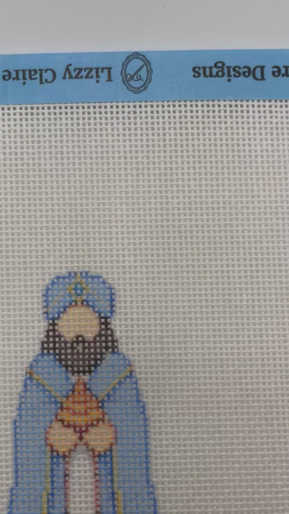 Christmas Nativity Set - Wise Men - 3 Canvas Set - 18 mesh  - Needlepoint Canvases