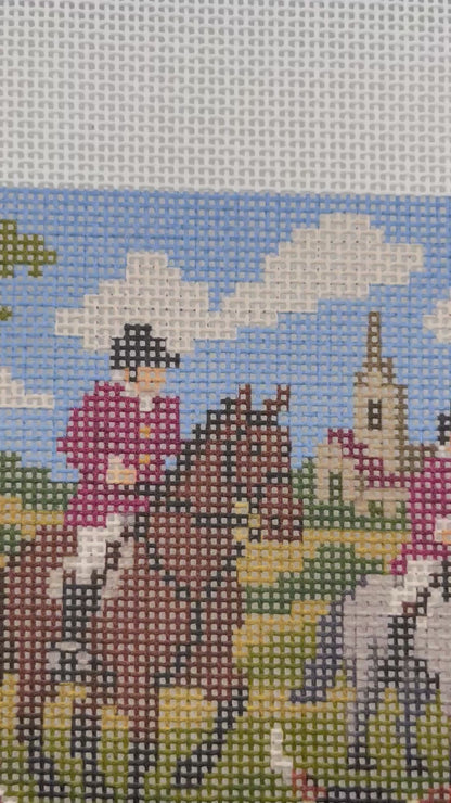 English Hunting - 13 mesh - 10 x 10 - Needlepoint Canvas