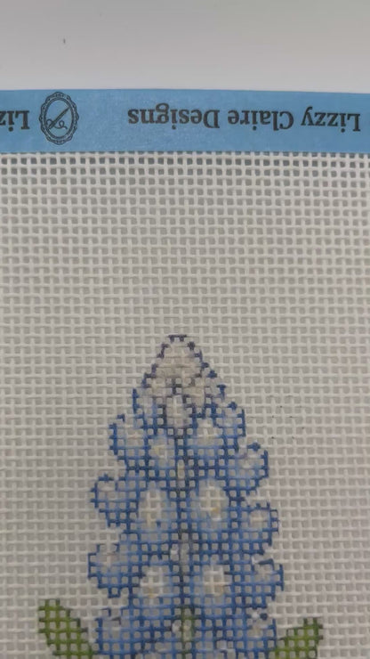 Southern Garden Flower Collection - 13 mesh – Set of 4 Needlepoint Canvases