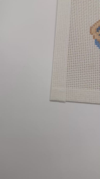 Blueberry Pie - 13 mesh - 6 x 6 - Needlepoint Canvas